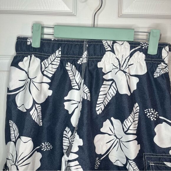 Op Men’s Hawaiian Board Shorts Cargo Waist Swim Shorts Drawstring Waist 28-30 S - Picture 8 of 11